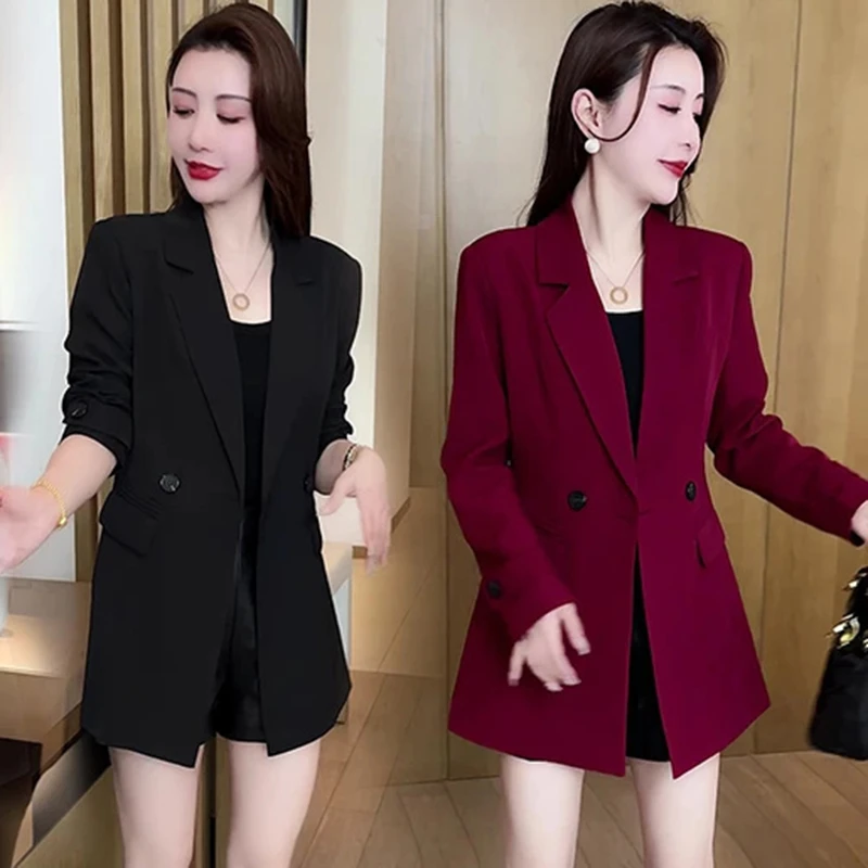 潮流百搭流行小个子修身显瘦外套女2025春季小众气质时髦收腰上衣