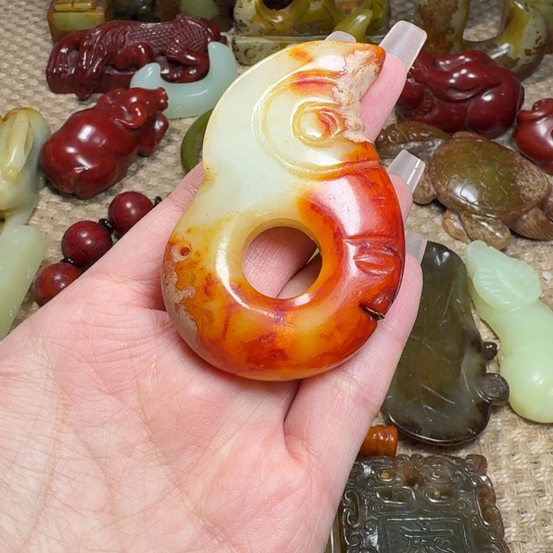 白玉菩提吊坠挂件