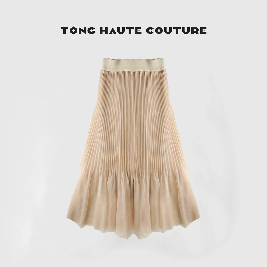 【落日黄昏】25年夏季百搭褶皱高腰显瘦半身裙 YQ171