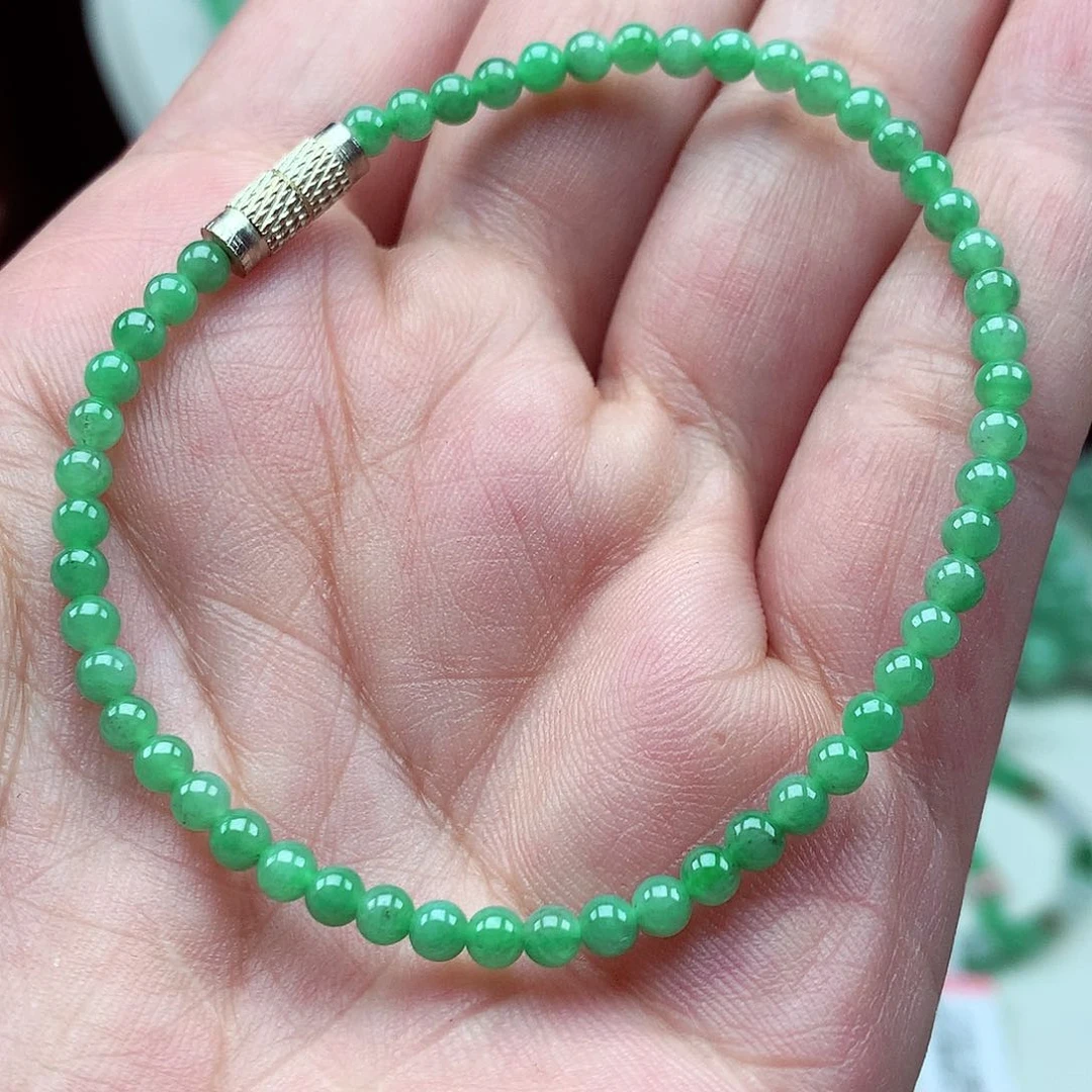 未镶嵌手链翡翠翡翠