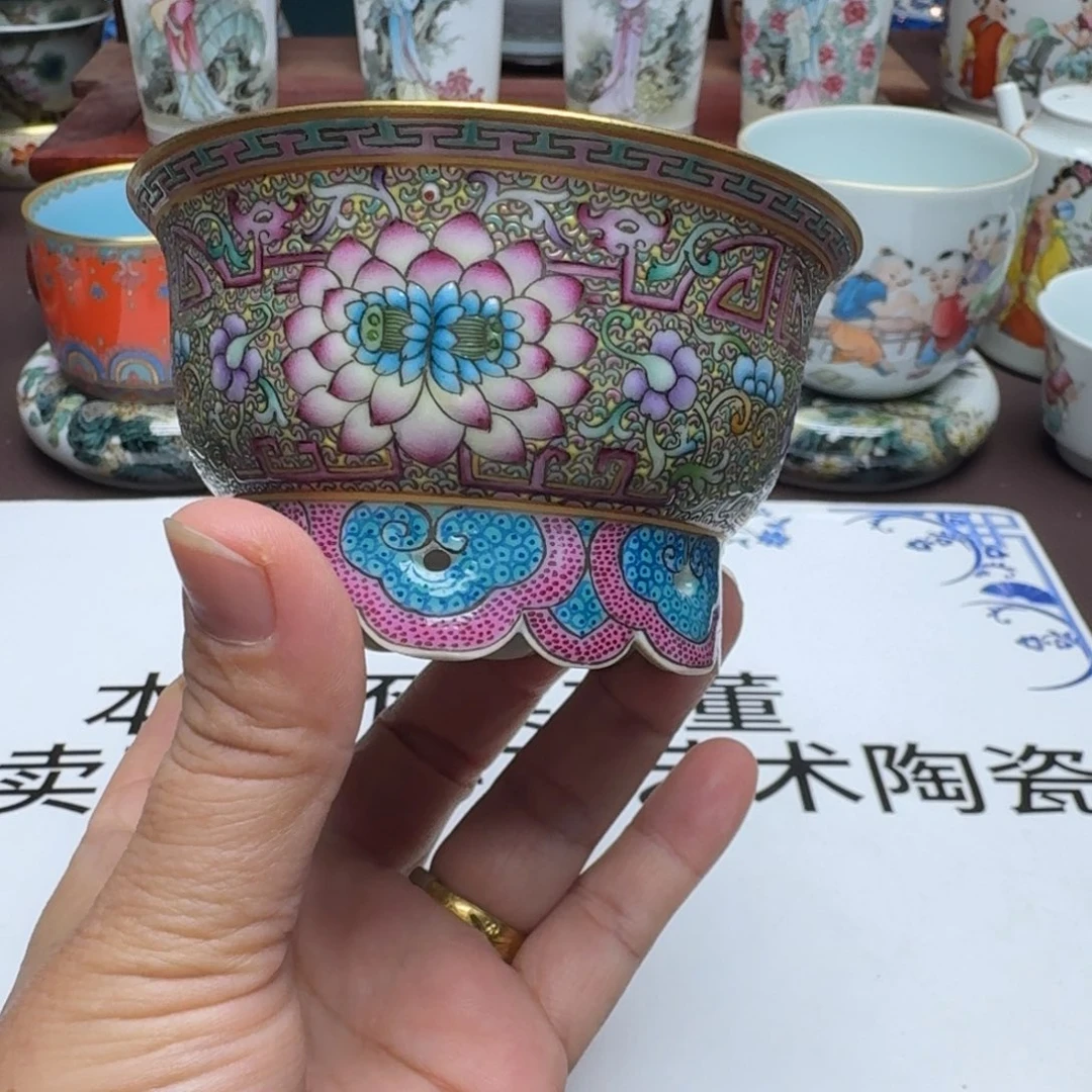 景德镇手工手绘展示