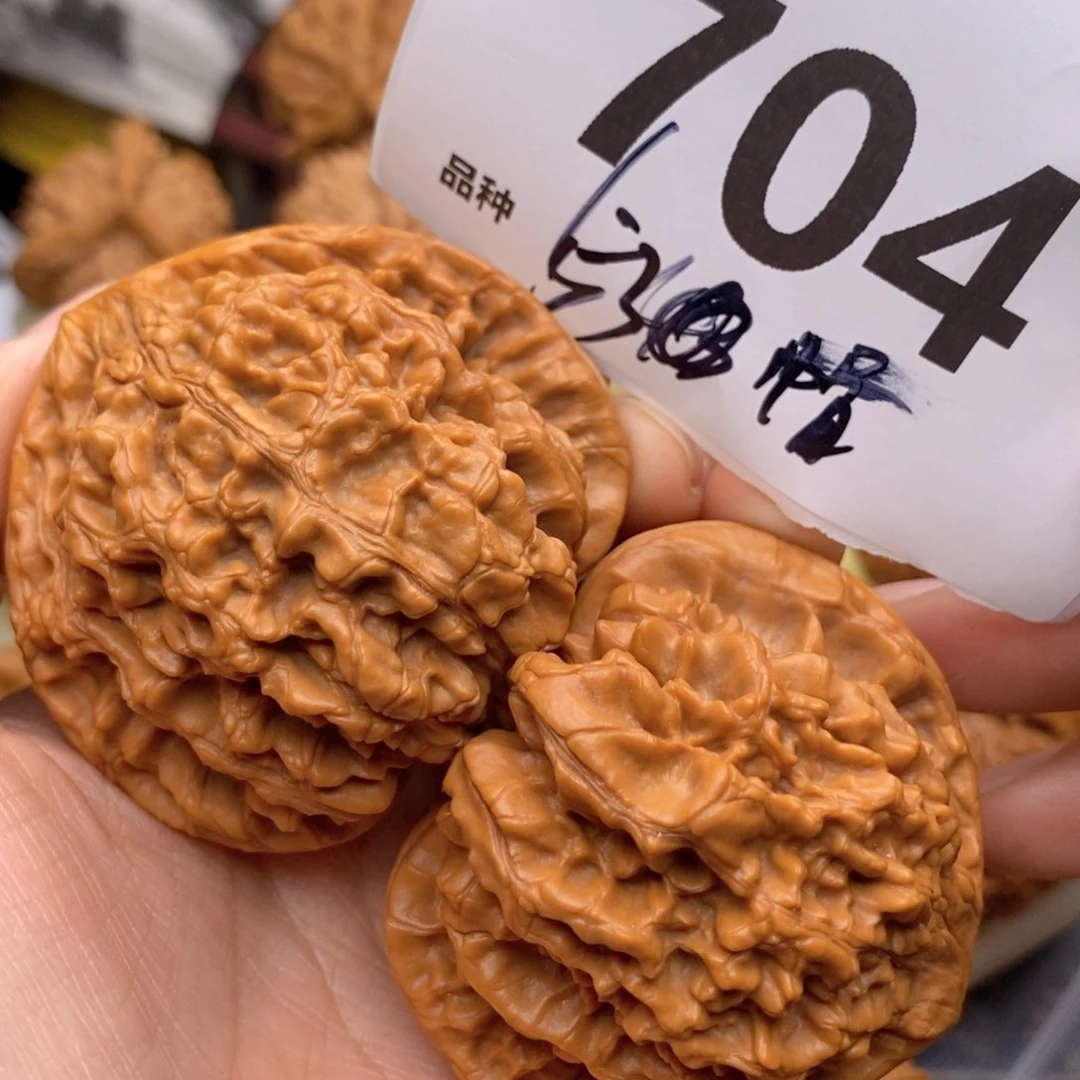 文玩核桃把件704号53帽