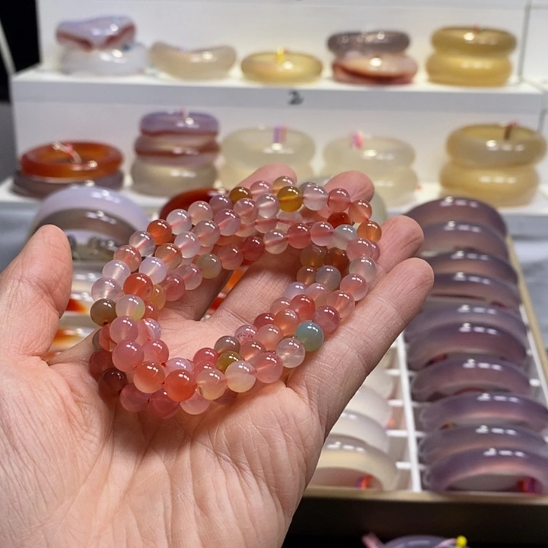 玛瑙/玉髓未镶嵌手串