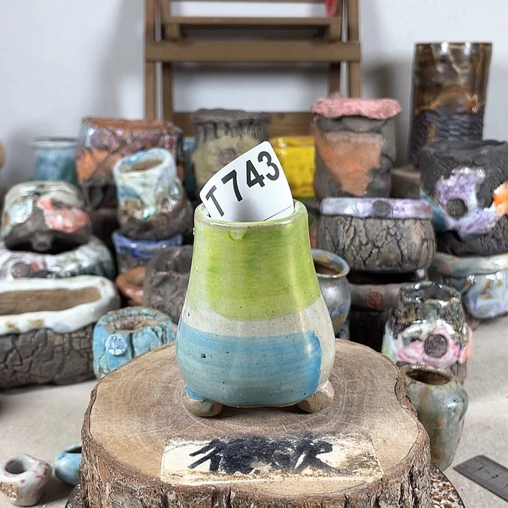 紫砂花盆开播福利 陶瓷花盆