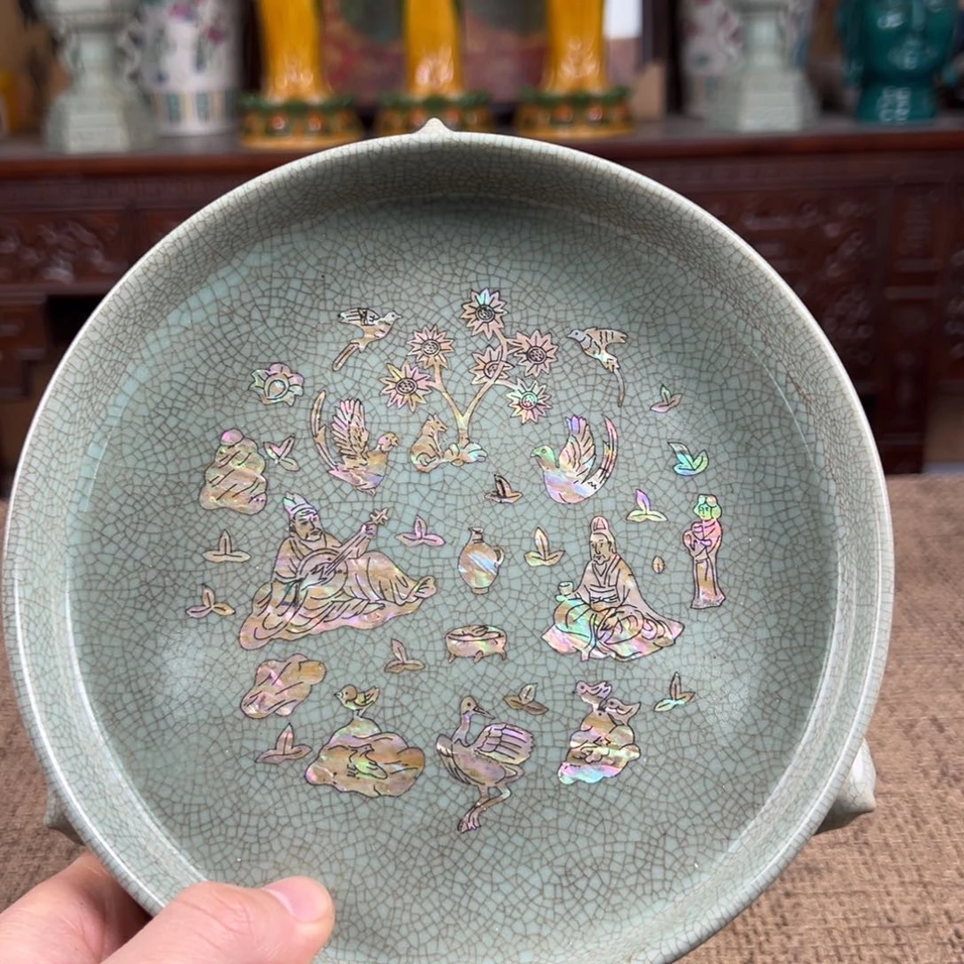 瓷片陶瓷瓷器摆件瓷材