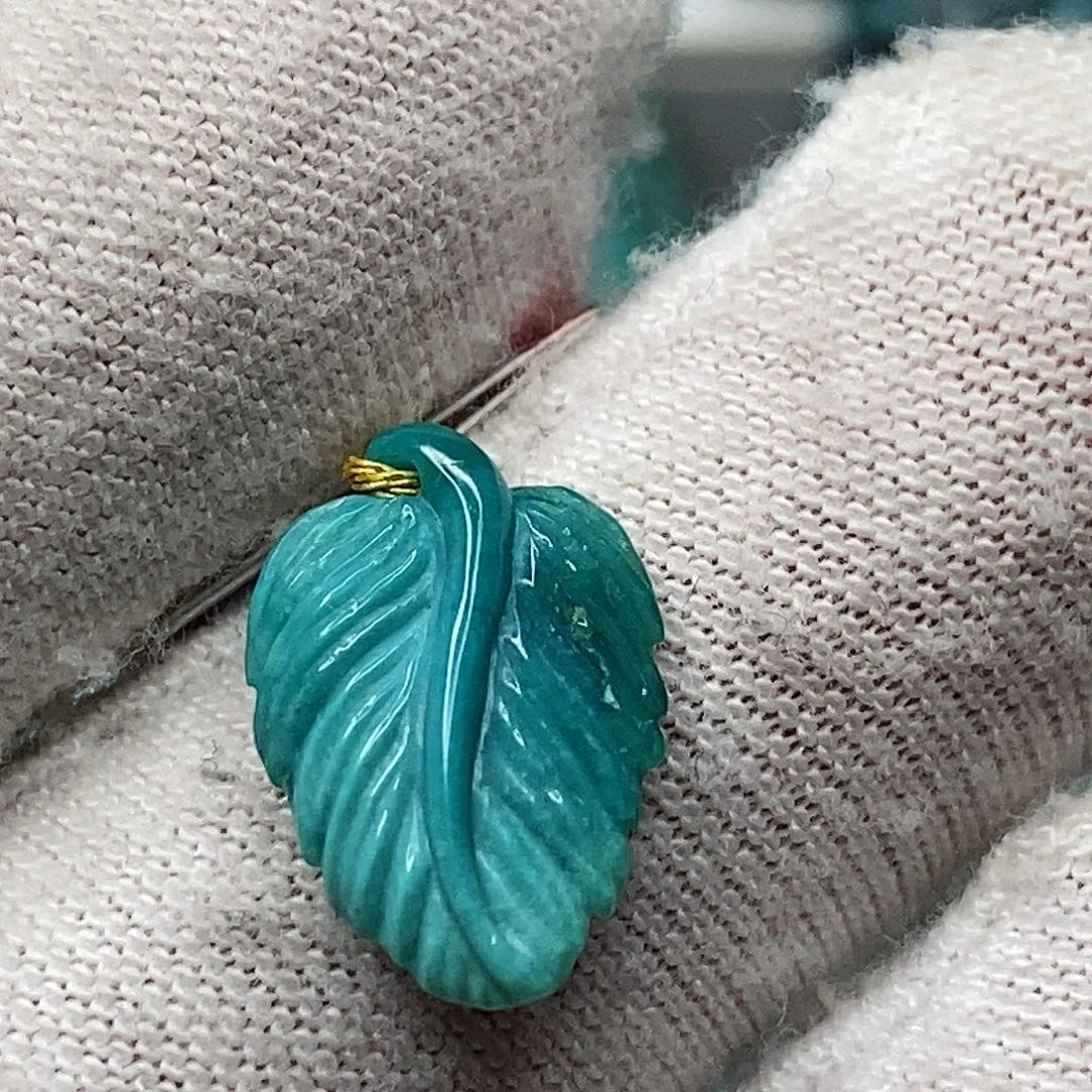 绿松石未镶嵌天然原矿 带武汉地大证书