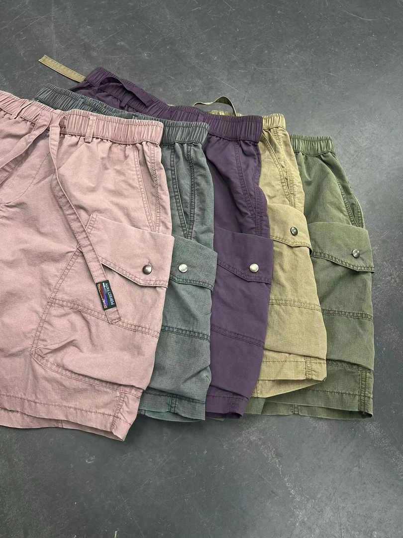 【断码特价清】小众设计潮牌日系多口袋工装短裤 33199#仓