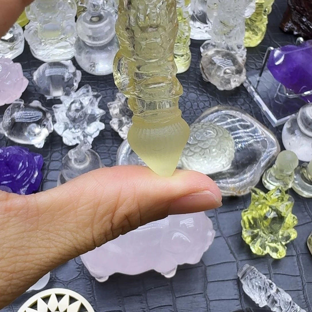 水晶珠宝半成品未镶嵌M****t文昌笔