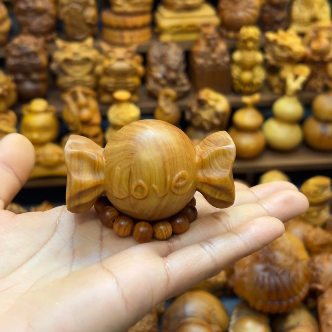 柏木（崖柏）用****5陈化料手把件