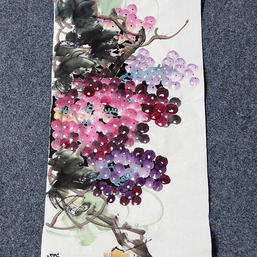 国画事事顺心如意万事如意