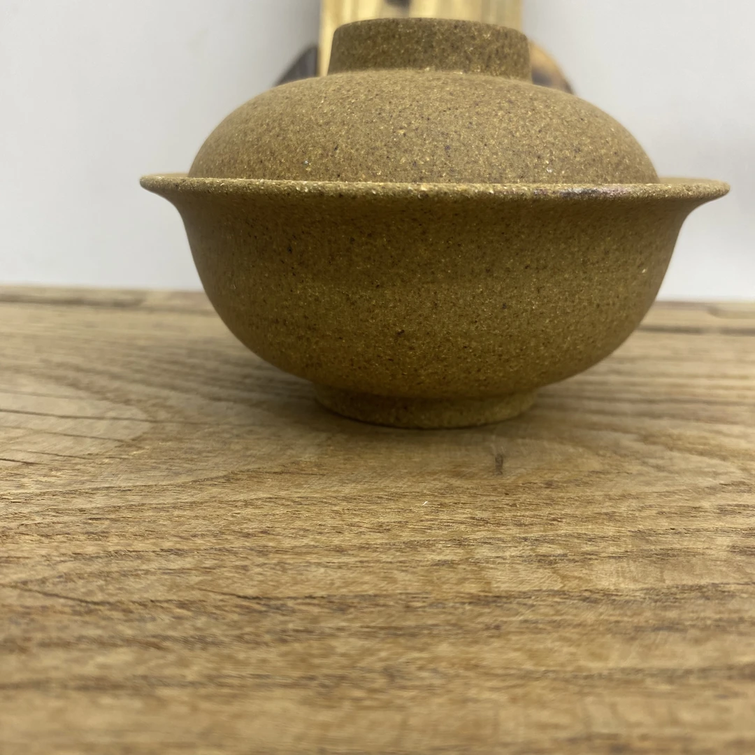 无釉天地手抓壶龙窑大盖碗茶碗盖碗纯手工泡茶碗茶杯茶具茶碗