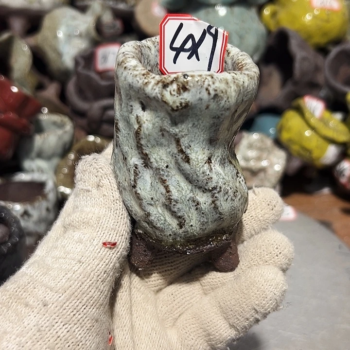 粗陶花盆制作就这样了，