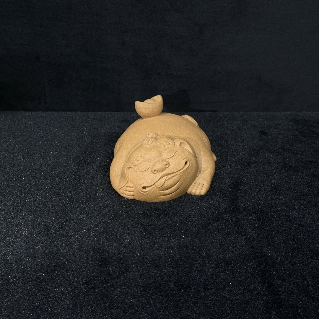 14/CDF061/陈德富/紫砂茶宠梦想成真/