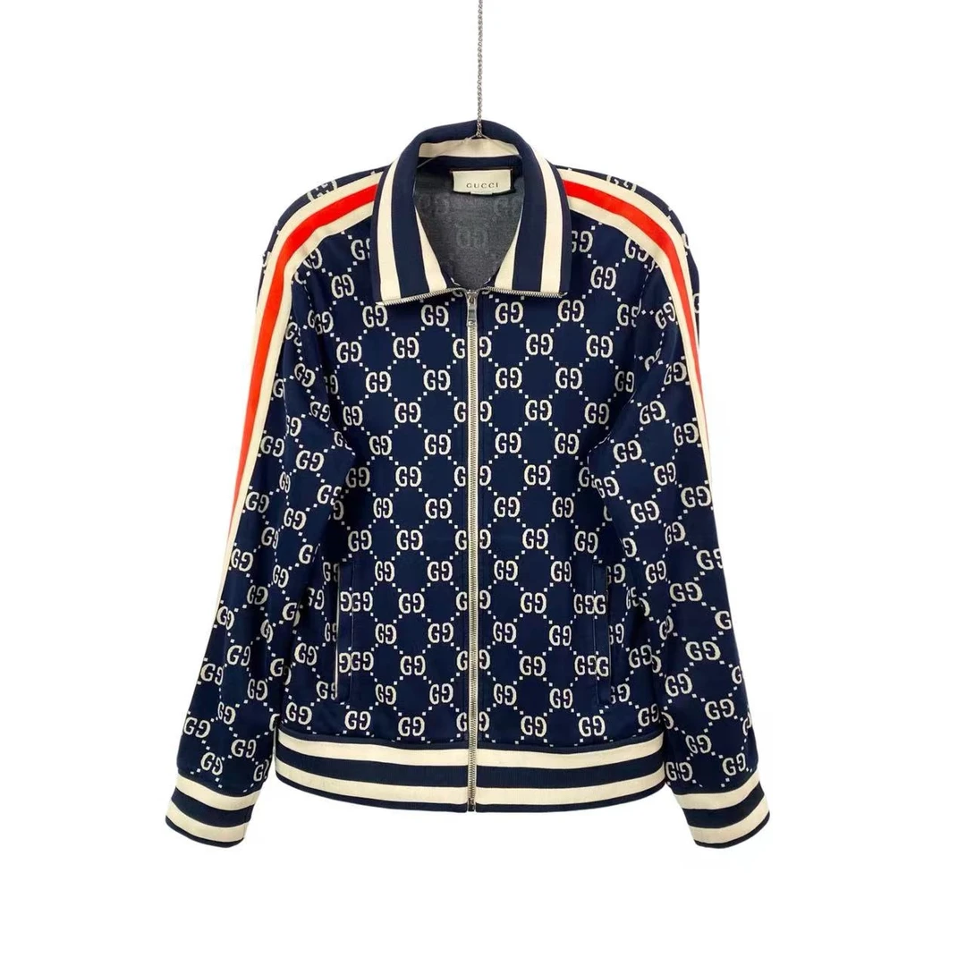 99新 GUCCI/古驰 co0042 经典双g老花满印外套 m码 99新