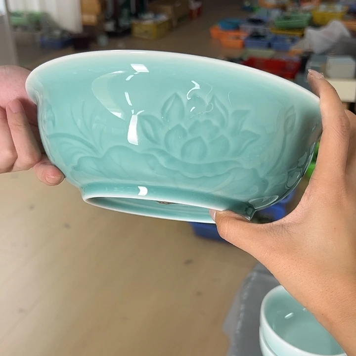 云间青瓷龙泉小米茶器