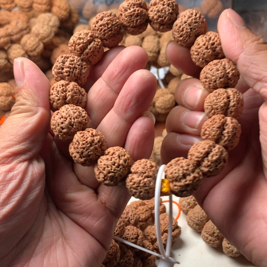 炒***吧手串金刚菩提20梁王头货