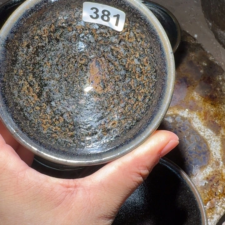 茶盏小雨茶盏，手工柴烧