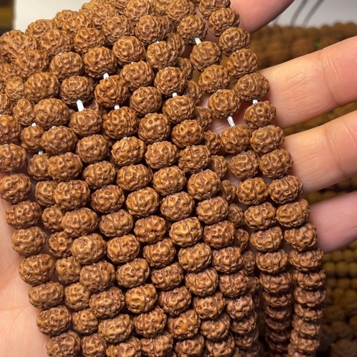 金刚菩提吊坠树魔五瓣长串保手持