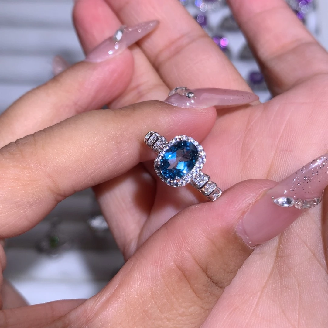 【闪购商品】水晶手链银S925镶嵌戒指