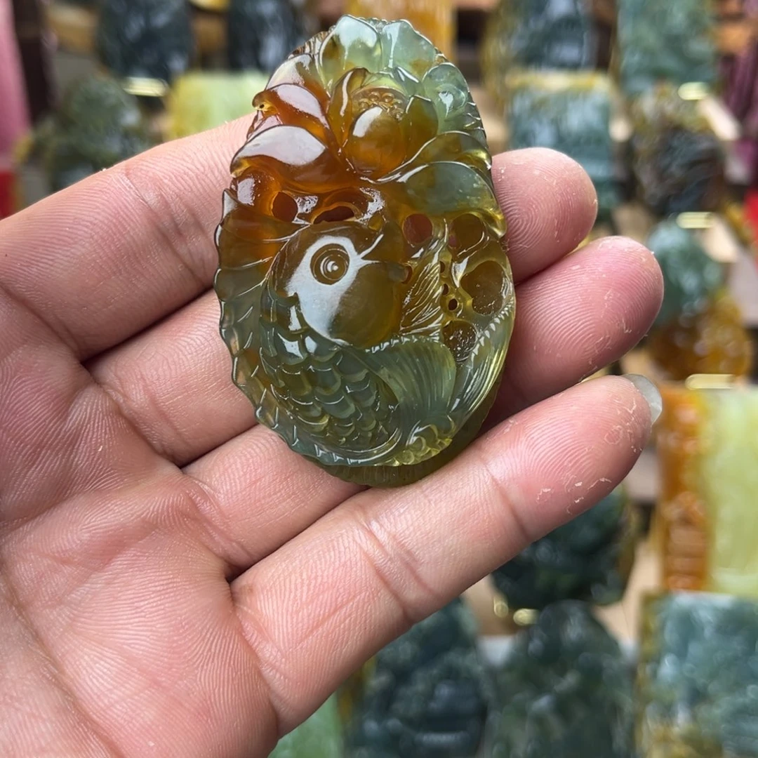 未镶嵌蛇纹石玉颈饰