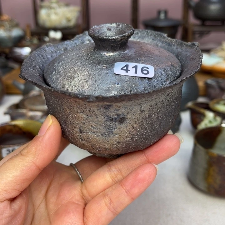 壶裸柴烧陶瓷茶具