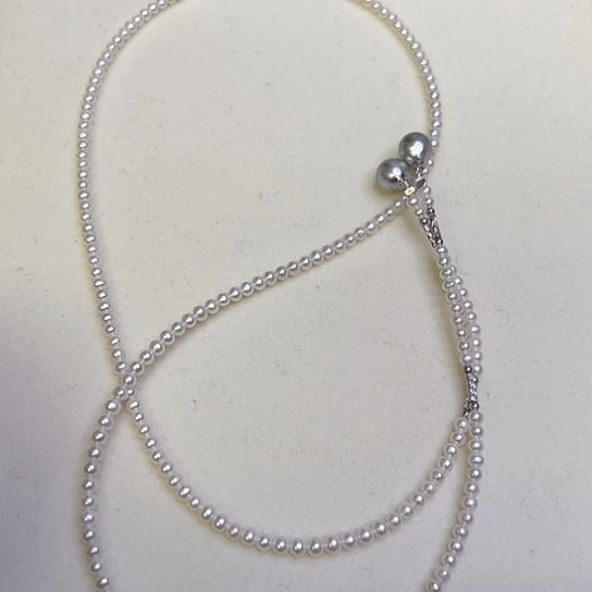 海水珍珠银S925镶嵌颈饰配珠淡水