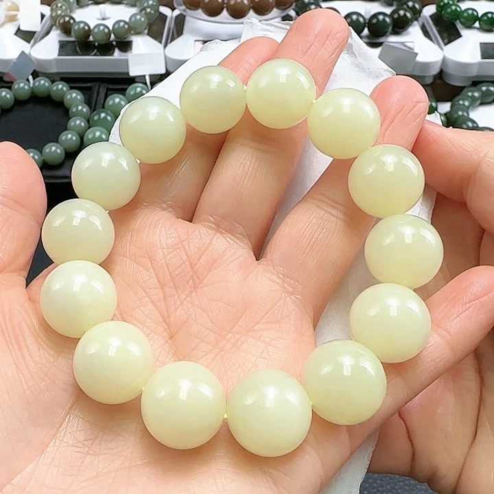 和田玉手串未镶嵌