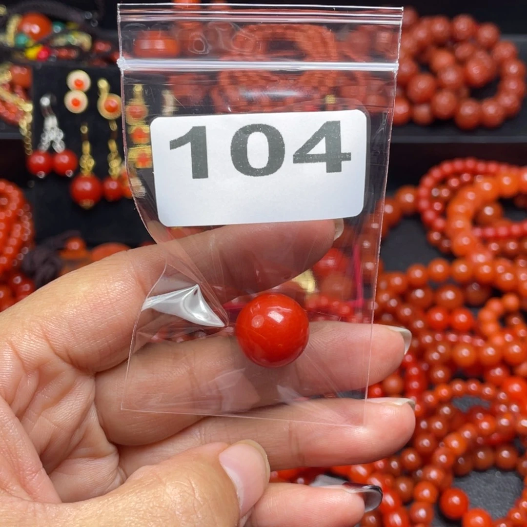 南红玛瑙手链合金小*涂