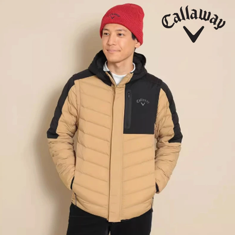 【断码清仓】Callaway男士运动冬季羽绒服保暖鸭绒外套C22215110