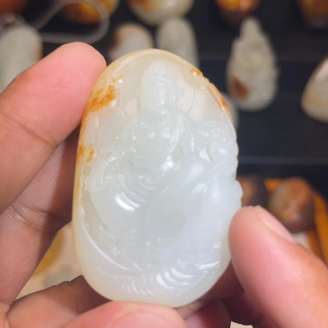 和田玉未镶嵌颈饰随**安