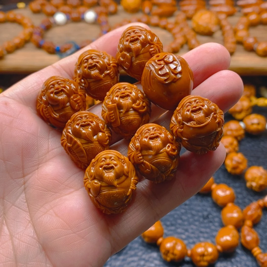 手串/手链橄榄核曹华老师2.0梅林铁核～八宝财神