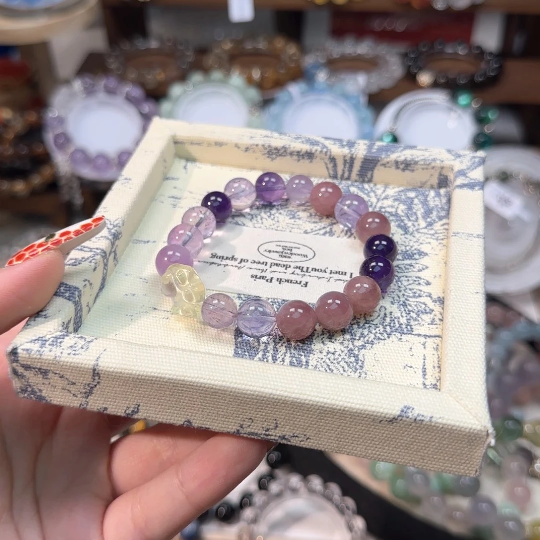 水晶手链未镶嵌设计款