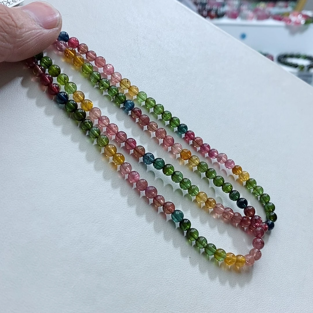 碧玺碧玺未镶嵌手链