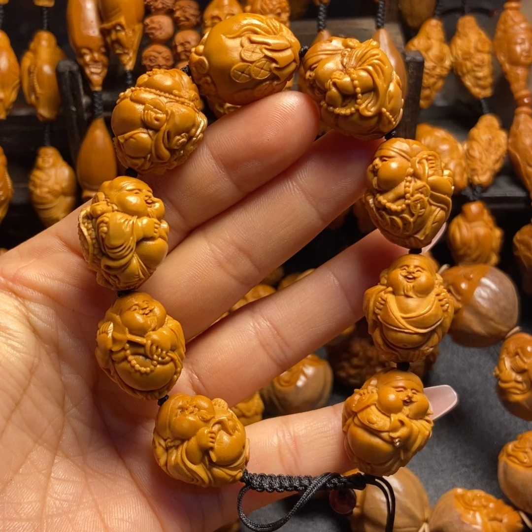 【闪购商品】手串/手链橄榄核瑞兽财神