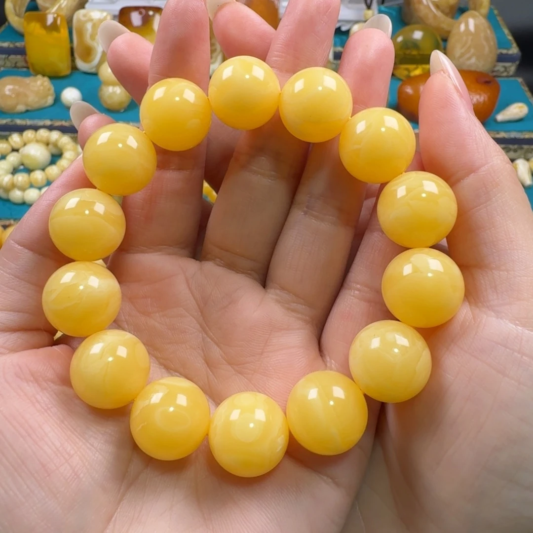 吾***玥琥珀未镶嵌手链同料