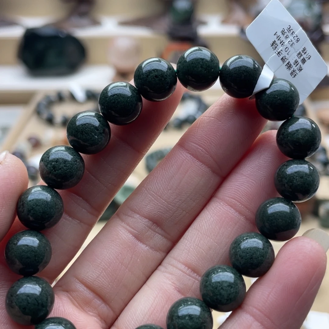 手链水晶未镶嵌绿幽灵满盆手串