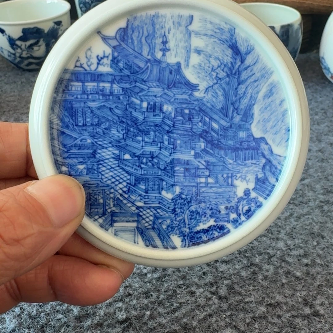 现代景德镇陶瓷手绘茶具