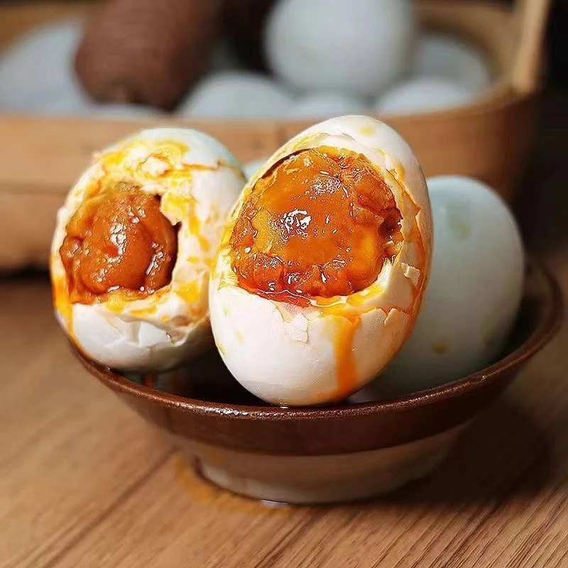 特产流油鸭蛋咸鸭蛋红泥鸭蛋端午送礼必备