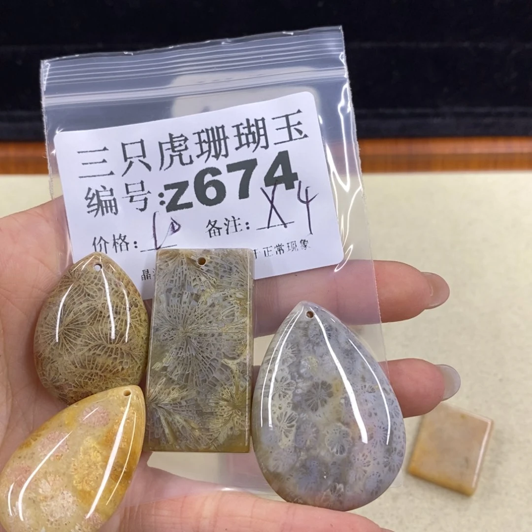 硅化珊瑚（珊瑚玉）1未镶嵌一****n