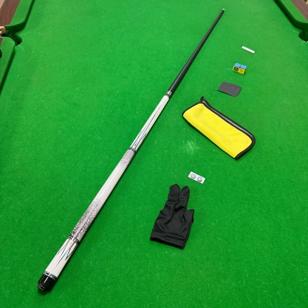 毒牙黑科技大头杆1/2分体台球杆皮头大头九球杆新手入门中八杆