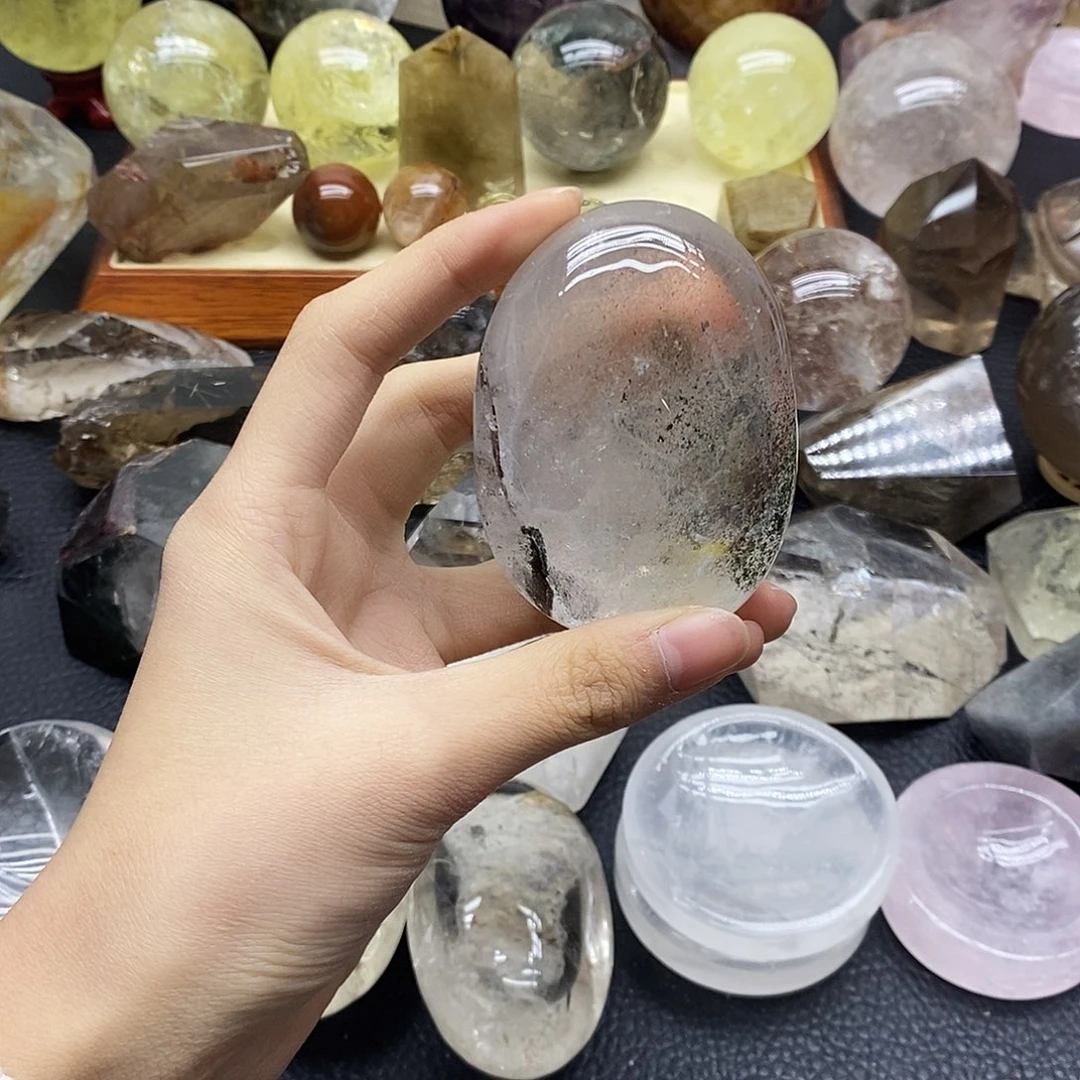 未镶嵌珠宝半成品水晶225水晶石