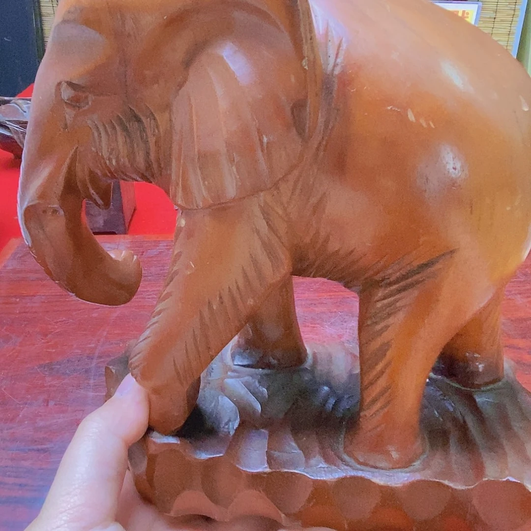 C4家用精美木制摆件