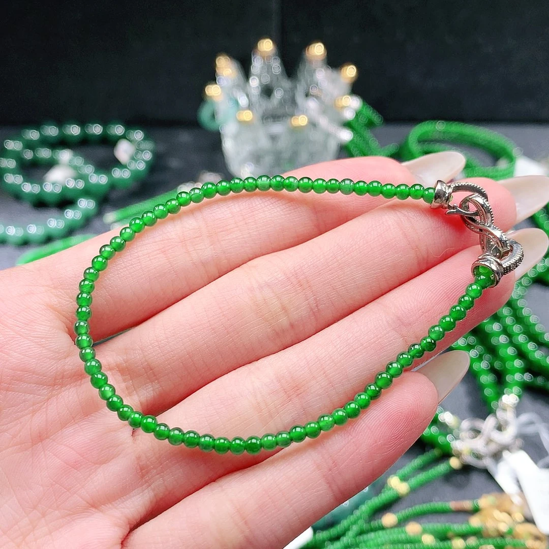 翡翠未镶嵌手链手链