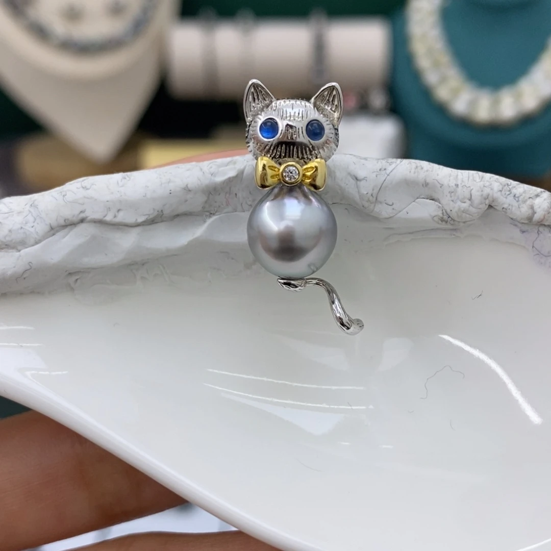 海水珍珠裸珠未镶嵌?