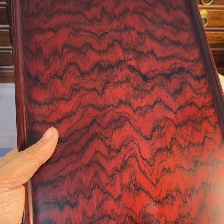 木红酸枝独板托盘