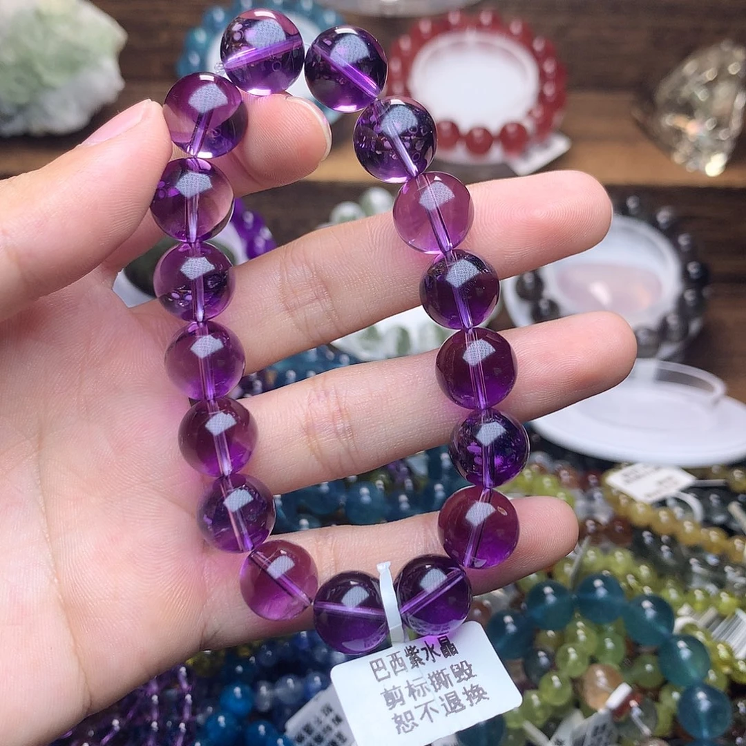 水晶巴西紫水晶12未镶嵌