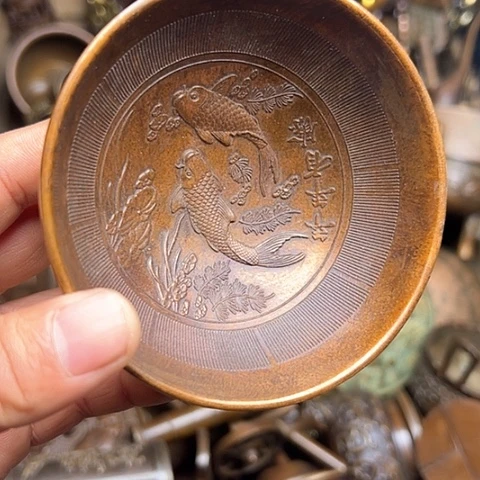 铜制文玩把玩物件