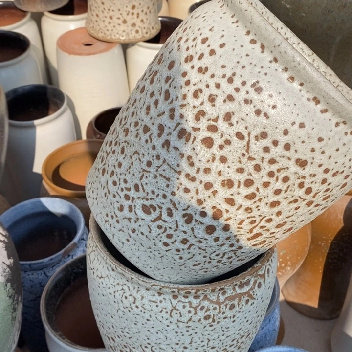 紫砂花盆0213瑕——123瑕