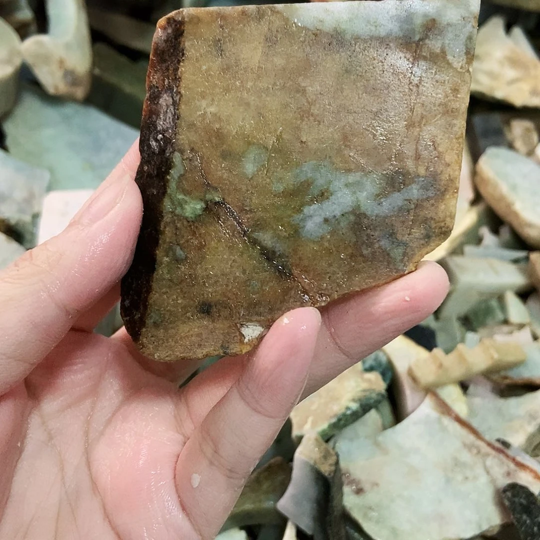 翡翠未镶嵌颈饰天然翡翠
