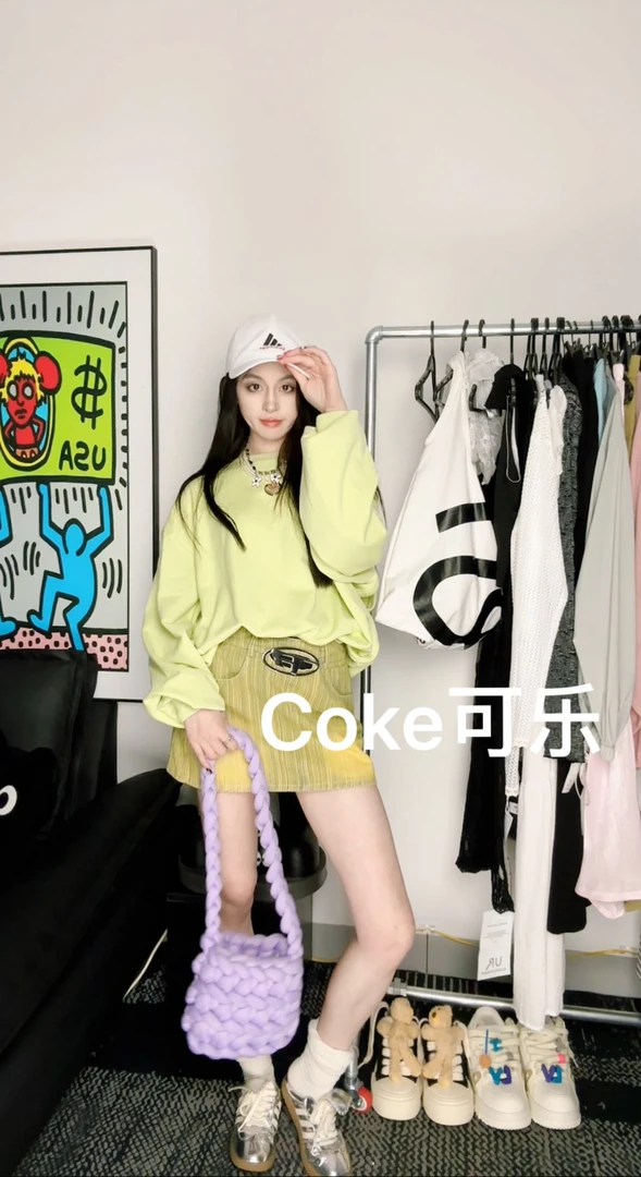 Coke2025夏季百搭insT恤